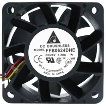 Delta FFB0624DHE 24V 1.20A 2 / 3 Wires Axial Cooling Fan