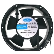 Sunflow FM17250A2HBL 220-240V 0.23A 2 Wires Cooling Fan