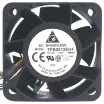 Delta TFB0512EHF 12V 1.00A 6 Wires Axial Cooling Fan