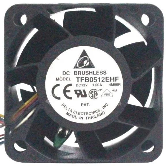 Delta TFB0512EHF 12V 1.00A 6 Wires Axial Cooling Fan