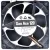 Sanyo 9G1212P1G03 DC 12V 0.83A 4 Wires Axial Cooling Fan