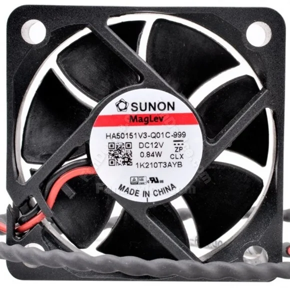 Sunon HA50151V3-Q01C-999 DC 12V 0.84W 2 Wires Maglev Cooling Fan