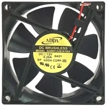 ADDA AD08012UB257004 12V 0.25A DC Brushless 2 Wires Axial Cooling Fan