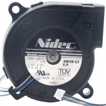 Nidec D06F-12B1S1 07B DC 12V 0.33A 3 Wires Blower Cooling Fan