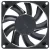 ADDA AD0812XB-D93GP 12V 0.38A DC Brushless 3 Wires Axial Cooling Fan