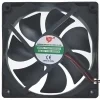 YINGTIAN YTD241225B04201 DC 24V 0.38A 2 Wires 4200RPM Cooling Fan