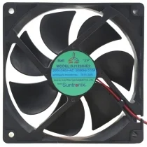 SAN JUN SJ1225HE2 200V-240V 0.10A 2 Wires Impedance Protected Cooling Fan