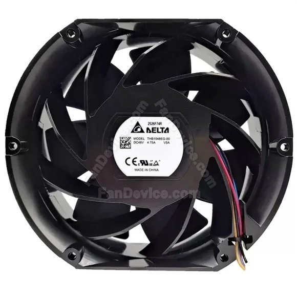 Delta THB1548EG-00V5A 48V 4.75A 4 Wires PWM Axial Cooling Fan