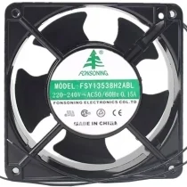 FONSONING FSY13538H2ABL 220-240V 0.15A 2 Wires Cooling Fan