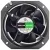 JIULONG TG22580HA2BL AC 220V 0.4A 80W 2 Wires Axial Cooling Fan