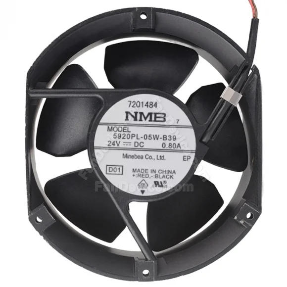 NMB 5920PL-05W-B39 DC 24V 0.80A 3 Wires Axial Cooling Fan