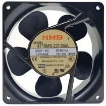NMB 4715MS-23T-B4A 230V 15/13W 1 PHASE Thermally Protected Cooling Fan