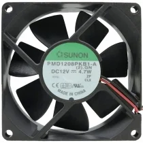 Sunon PMD1208PKB1-A (2).GN DC 12V 4.7W 2 Wires Axial Cooling Fan