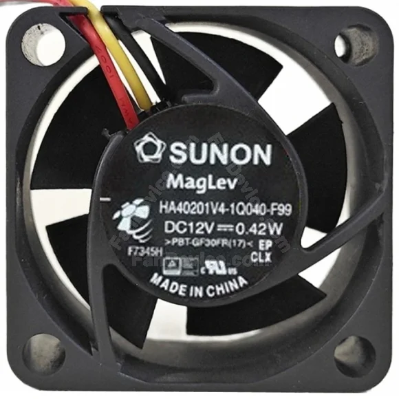 Sunon HA40201V4-1Q040-F99 DC 12V 0.42W 3 Wires Maglev Cooling Fan