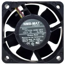 NMB-MAT 2410SB-04W-B49 DC 12V 0.14A 3 Wires Axial Cooling Fan