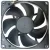 Sunon PF80251B3-0000-G99 DC 12V 2.7W 3 Wires Axial Cooling Fan