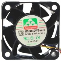Protechnic MGT4012WB-W28 DC 12V 1.2A 2 / 3 / 4 Wires Cooling Fan