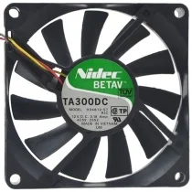 Nidec H34612-57 DC 12V 0.18Amp 3 Wires Axial Cooling Fan
