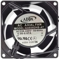 ADDA AA8382HB-AT 220-240V 0.08-0.07A 2 Wires Axial Cooling Fan