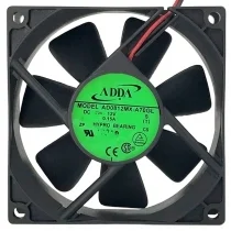 ADDA AD0812MX-A70GL 12V 0.15A 2 Wires HYPRO Bearing Cooling Fan