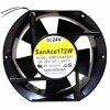 Sanyo Denki 9WE5724K505 DC 24V 1.3A IP68 Waterproof Axial Cooling Fan
