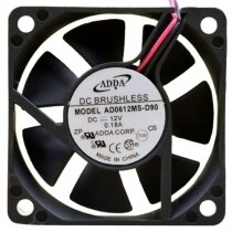 ADDA AD0612MS-D90 DC 12V 0.18A 2 Wires Brushless Axial Cooling Fan