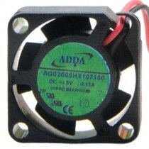 ADDA AG02005HX107100 DC 5V 0.15A 2 Wires HYPRO Bearing Axial Cooling Fan
