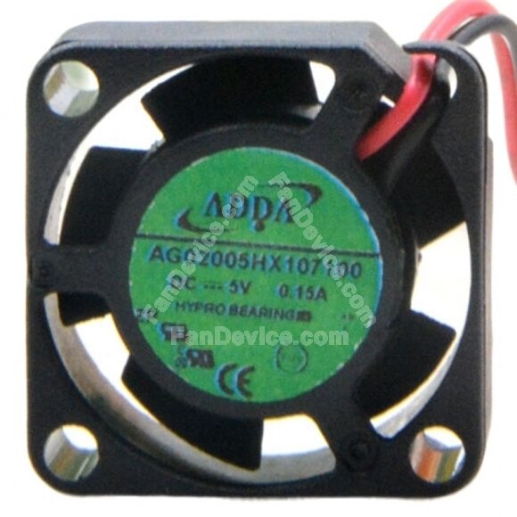 ADDA AG02005HX107100 DC 5V 0.15A 2 Wires HYPRO Bearing Axial Cooling Fan