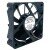 TOSHIBA D6015H20-01 DC 20V 100mA 2 Wires Brushless Axial Cooling Fan