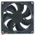 AVC DS09225R12HP075 DC 12V 0.41A Hydraulic Bearing Axial Cooling Fan