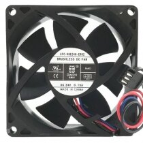 DWPH EFC-08E24H-ER02 DC 24V 0.15A 3 Wires Brushless Axial Cooling Fan