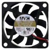 AVC F6015B12L DC 12V 0.1A 6015 Ball Bearing Axial Cooling Fan