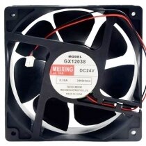 MEIXING GX12038 DC 24V 0.30A 2 Wires 12038 Axial Cooling Fan
