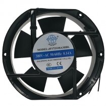 JIAFENG JF17251HA3HBL AC 380V 0.14A 2 Wires Axial Cooling Fan
