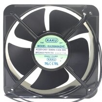KAKU KA20060AZHC AC 220-240V 0.43A 65W 2 Wires Axial Cooling Fan