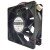 SANONDA KF12038H12B DC 12V 1.6A 2 Wires Brushless Axial Cooling Fan