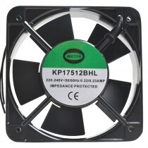 IMOTOR KP17512BHL AC 220-240V 0.22/0.23AMP Impedance Protected Cooling Fan