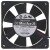 Sanyo Denki 109P0912M4021 DC 12V 0.1A 2 Wires Brushless Axial Cooling Fan