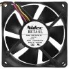 Nidec D08T-24TS4 09 DC 24V 0.26A 2 Wires / 3 Wires Axial Cooling Fan