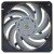 Servo D1225C12B6AS-25 DC 12V 0.123A 2 Wires / 3 Wires Axial Cooling Fan