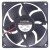 SANONDA L80T24HB3A-A25 DC 24V 0.15A 2 Wires Axial Cooling Fan