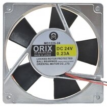 ORIX MD1225-24 DC 24V 0.23A 2 / 3 Wires Ball Bearing Axial Cooling Fan