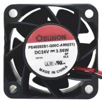 Sunon PE40282B1-Q00C-A99 DC 24V 3.56W 2 Wires Axial Cooling Fan