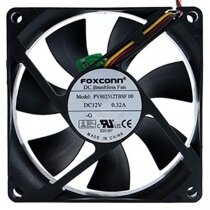 Foxconn PV802512TBSF 00 DC 12V 0.32A DC Brushless Axial Cooling Fan