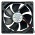 RUNDA RD1225B24VH-S DC 24V 0.60A 2 Wires Axial Cooling Fan
