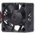 Nidec U30R12MS1Z5-51 DC 12V 0.05A 2 Wires Axial Cooling Fan