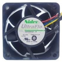Nidec UltraFlo U60T12MGAZ-57 DC 12V 0.11A 4 Wires Axial Cooling Fan