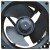 Nidec U92C12MS1BA3-57Z32 DC 12V 0.14A 4 Wires Axial Cooling Fan