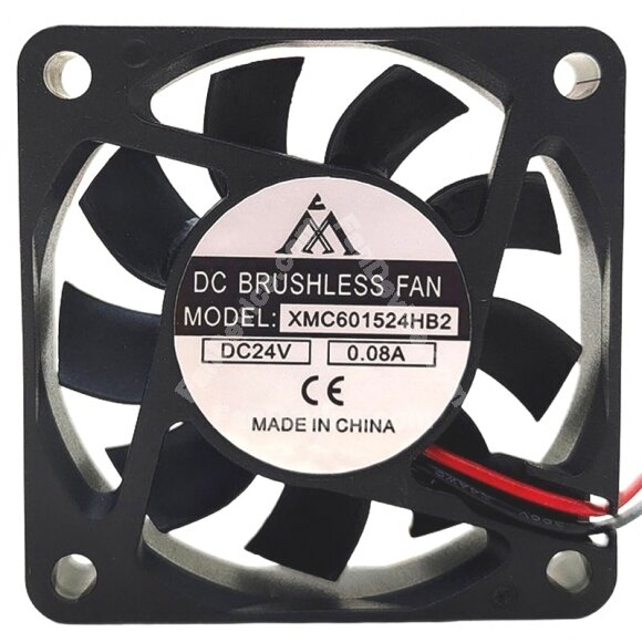 AAA XMC601524HB2 DC 24V 0.08A 2 Wires DC Brushless Axial Cooling Fan