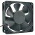 YINGTIAN YTD121238B0340F DC 12V 0.85A 3400RPM Axial Cooling Fan